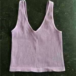 light purple nikibiki crop top